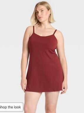 Knit Ruched Active Dress